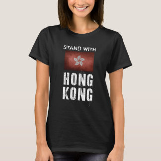 stativ med den Hong Kong kvinnaskjortan T Shirt