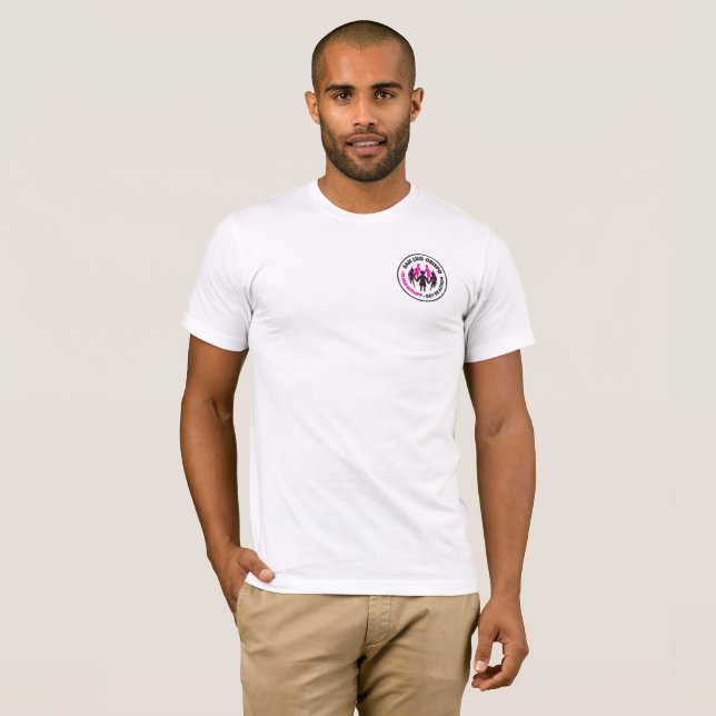 Stativ med planerad föräldraskapmanar skjorta SLO T Shirt (Hel framsida)