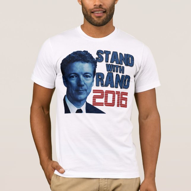 Stativ med randen tee shirt (Framsida)