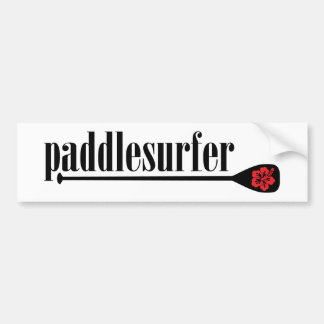 Stativ paddlar upp hibiskus bildekal