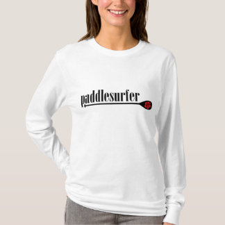 Stativ paddlar upp hibiskus tee shirt