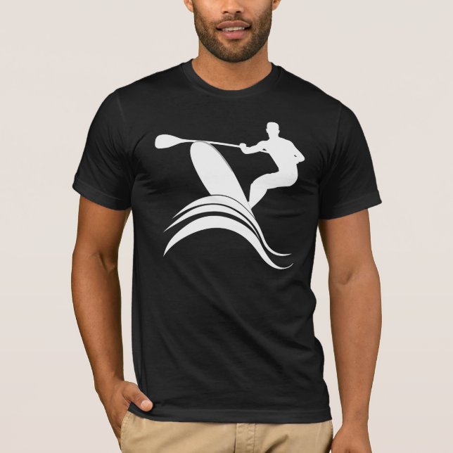 Stativ paddlar upp Rippin (mörk) T-shirt (Framsida)