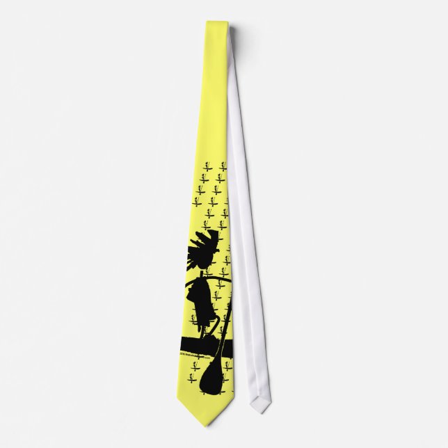 Stativ paddlar upp Silhouettedesign Slips (Framsida)