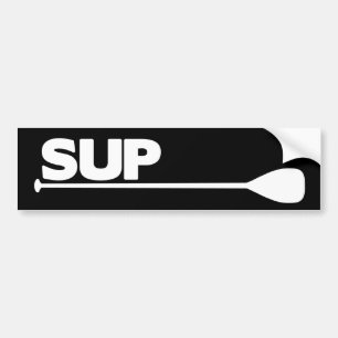 Stativ paddlar upp SUP (mörk) Bildekal