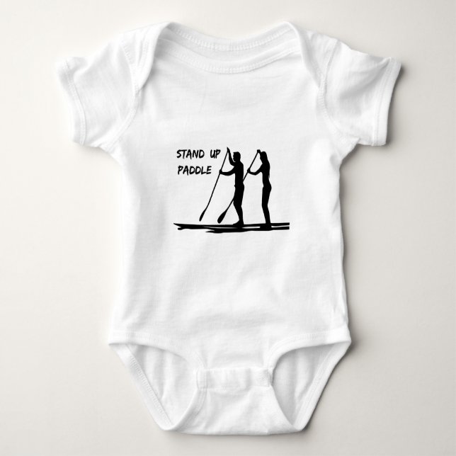 Stativ paddlar upp t-shirt (Framsida)
