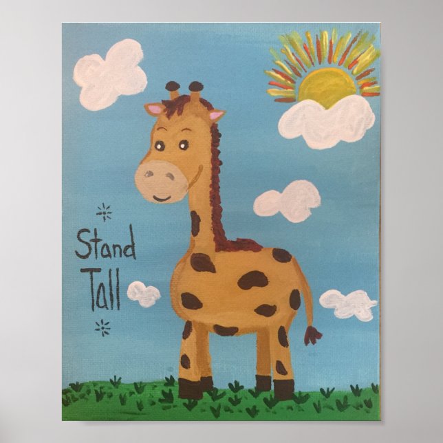 "Stativ tall" Poster (Framsidan)