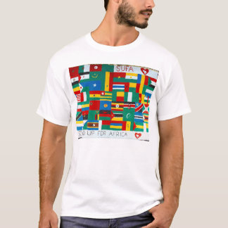 Stativ upp för afrika t-shirt