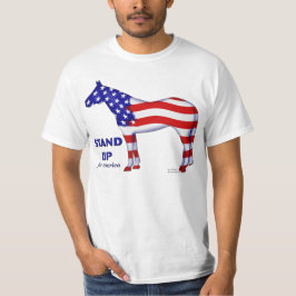 Stativ upp för Amerika T-shirt