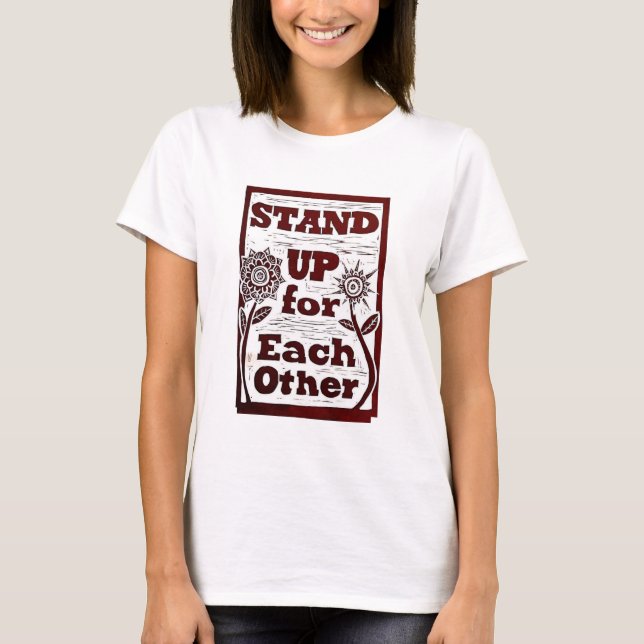 Stativ upp t-shirt (Framsida)