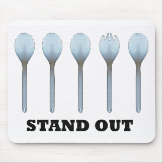 Stativ ut Spork Mousepad Musmatta