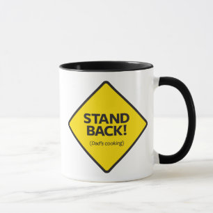 Stativbaksida (pappa matlagning) mugg