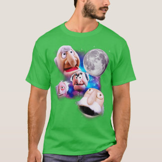 Statler och Waldorf Heckle vid Måne T Shirt