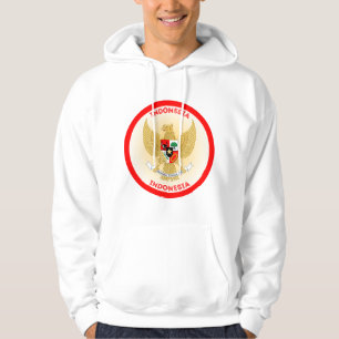 Statlig emblem Circle Shape Hoodie