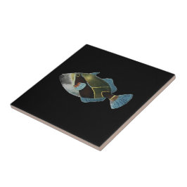 Statlig fisk för hawaiibo - Humuhumunukunukuapuaa Kakelplatta