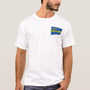 statlig flagga för 3D Nevada Tee