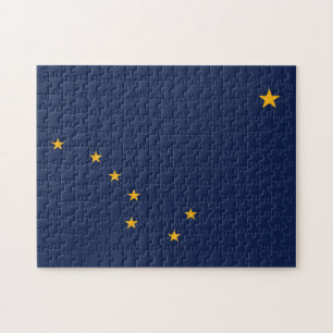 Statlig flagga i Alaska, Förenta staterna Pussel