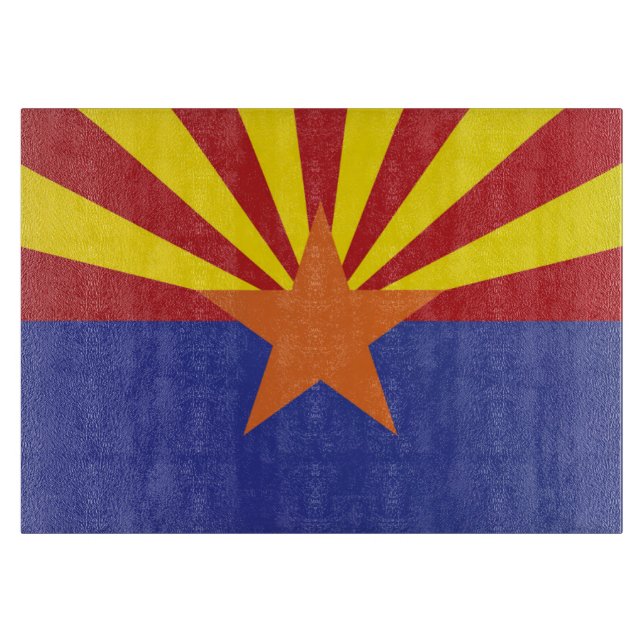 Statlig flagga i Arizona, Förenta staterna (Framsidan)