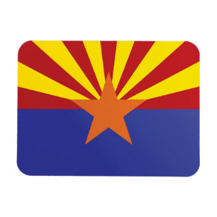 Statlig flagga i Arizona, Förenta staterna Magnet