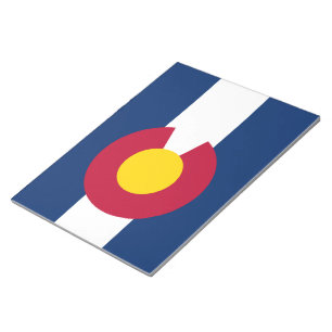 Statlig flagga i Colorado Anteckningsblock