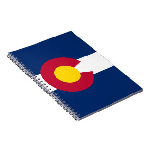 Statlig flagga i Colorado Anteckningsbok