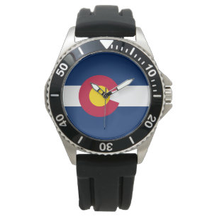 Statlig flagga i Colorado Armbandsur