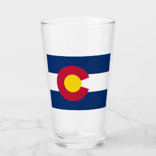Statlig flagga i Colorado Glaskopp