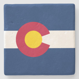 Statlig flagga i Colorado Stenunderlägg