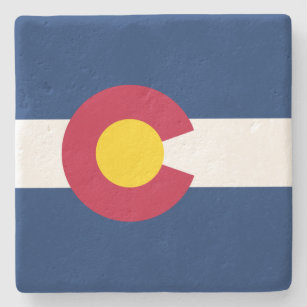 Statlig flagga i Colorado Stenunderlägg
