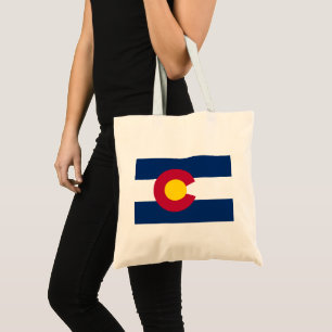 Statlig flagga i Colorado Tygkasse