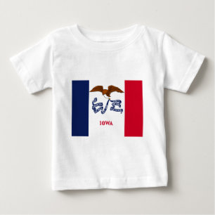 Statlig flagga i Iowa Tee