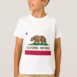 Statlig flagga i Kalifornien T Shirt
