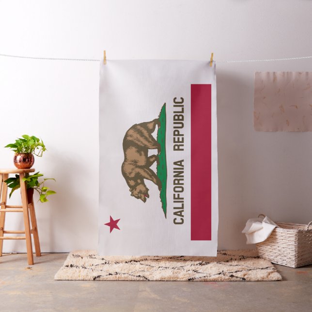 Statlig flagga i Kalifornien Tyg (In Situ)