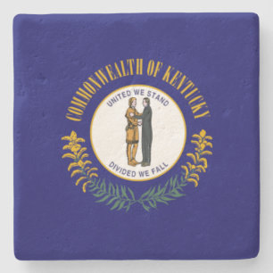 Statlig flagga i Kentucky Stenunderlägg