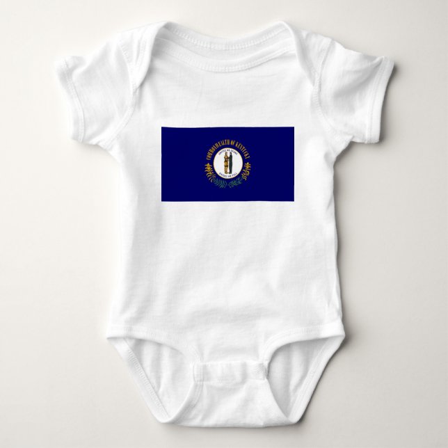 Statlig flagga i Kentucky T Shirt (Framsida)