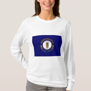Statlig flagga i Kentucky T Shirt