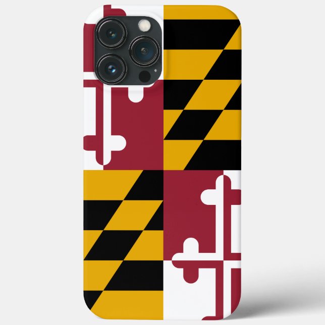 Statlig flagga i Maryland (Baksida)