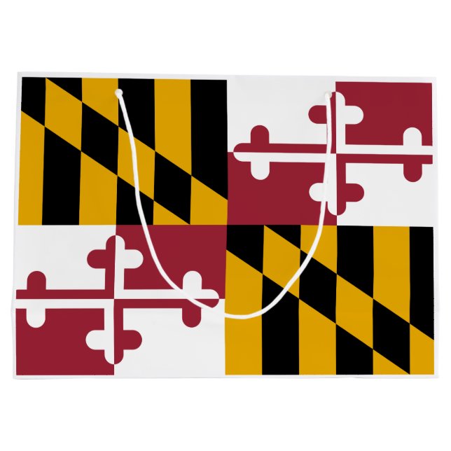 Statlig flagga i Maryland (Baksidan)
