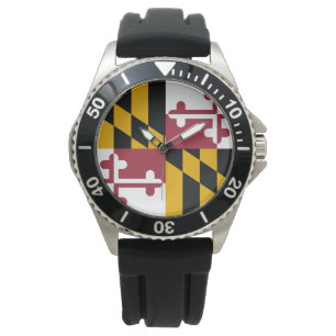 Statlig flagga i Maryland Armbandsur