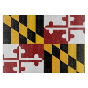 Statlig flagga i Maryland, Förenta staterna
