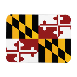 Statlig flagga i Maryland, Förenta staterna Magnet