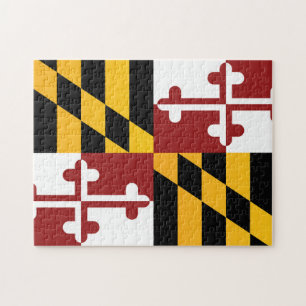 Statlig flagga i Maryland, Förenta staterna Pussel