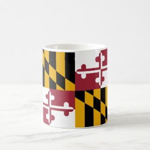 Statlig flagga i Maryland Kaffemugg