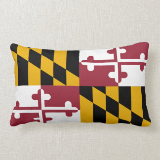Statlig flagga i Maryland Lumbarkudde