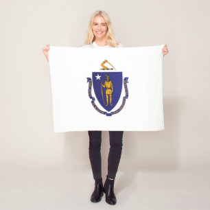statlig flagga i Massachusetts, Förenta staterna Fleecefilt