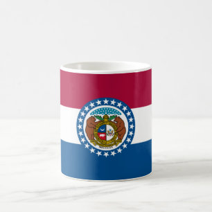 Statlig flagga i Missouri Kaffemugg