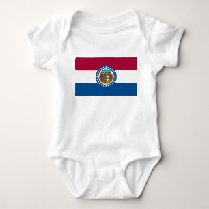 Statlig flagga i Missouri T Shirt