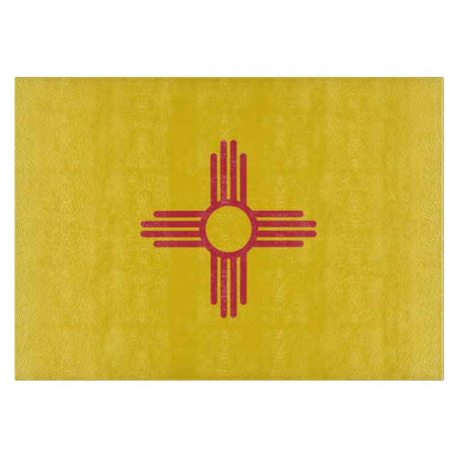 statlig flagga i New mexico, Förenta staterna (Framsidan)