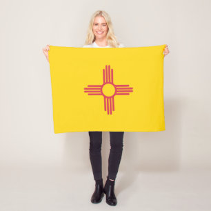 statlig flagga i New mexico, Förenta staterna Fleecefilt