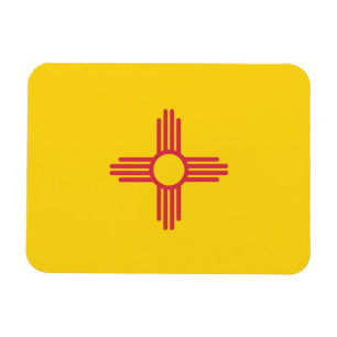 statlig flagga i New mexico, Förenta staterna Magnet