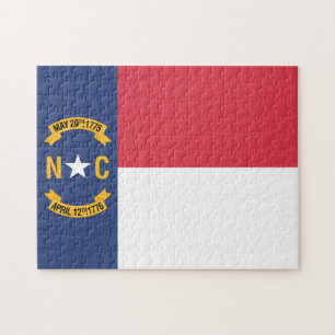 Statlig flagga i North Carolina, Förenta staterna Pussel